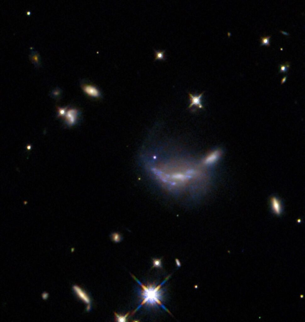 hubble captures supern