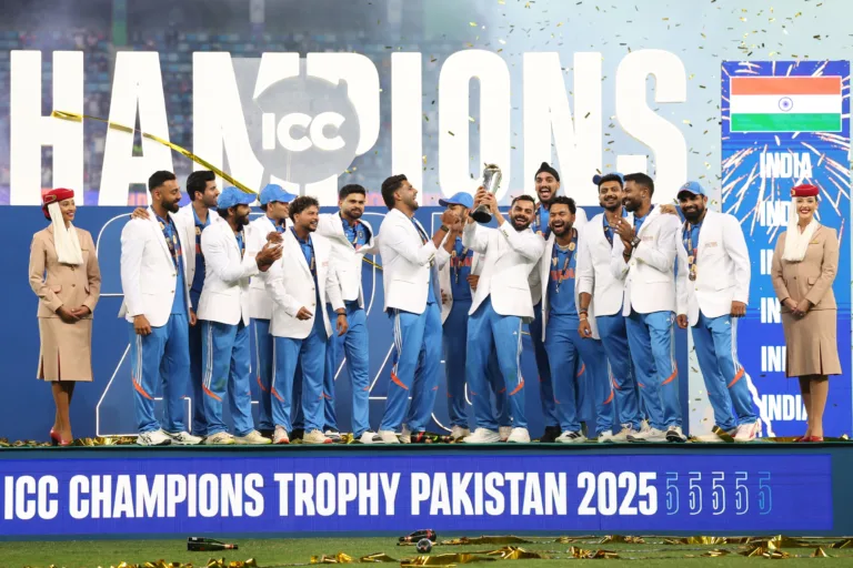 Champions Trophy Pakistan 2025 India Wins'